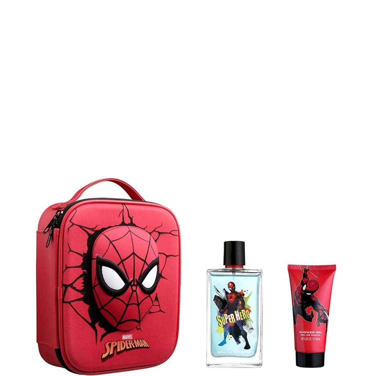Spiderman - Coffret Cadeau de Bain avec 1 Jouet Inclus - 2pcs