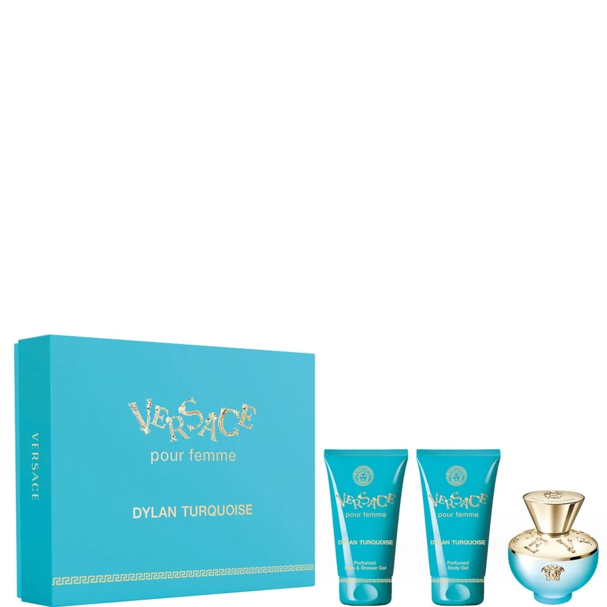 versace dylan turquoise 100ml gift set