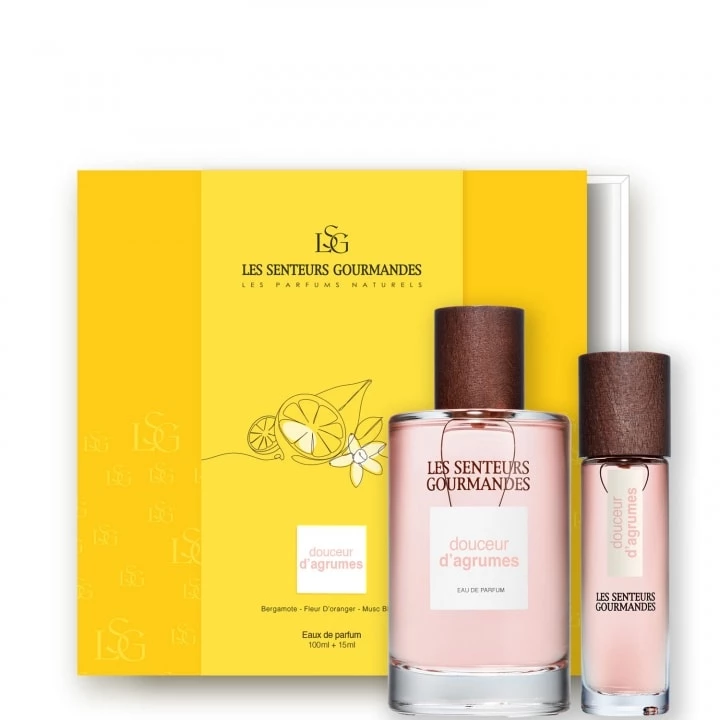 Douceur d'Agrumes Coffret Eau de Parfum - Les Senteurs Gourmandes - Incenza