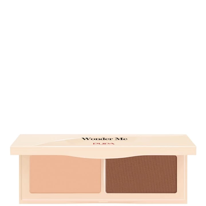 Medium Wonder Me Natural Sculpt Poudre pour le visage Duo Contouring - Pupa - Incenza