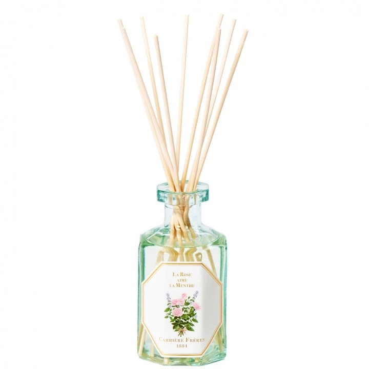 La Rose aime la Menthe Diffuseur de Parfum - Carrière Frères - Incenza