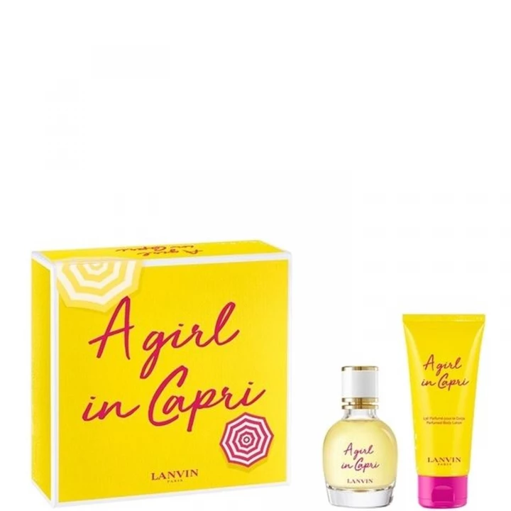 A girl In Capri Coffret Eau de Toilette - Lanvin - Incenza