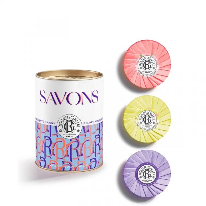 Flower Bower Coffret Savon Bienfaisant - Roger&Gallet - Incenza