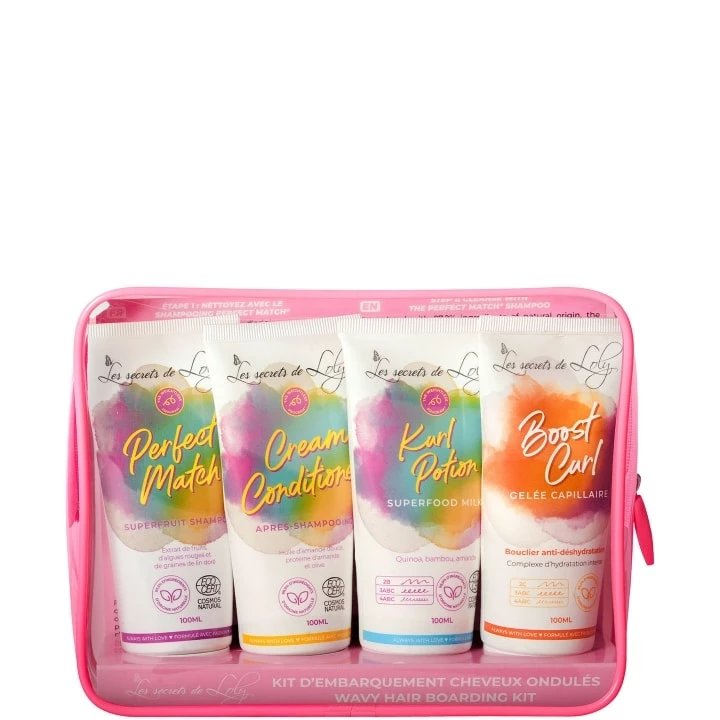 TROUSSE VOYAGE ONDULES-BOUCLES  - Les Secrets de Loly - Incenza