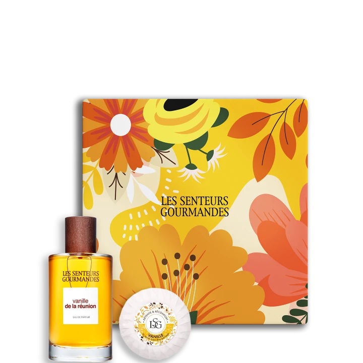 Vanille de la Réunion Coffret Eau de Parfum - Les Senteurs Gourmandes - Incenza