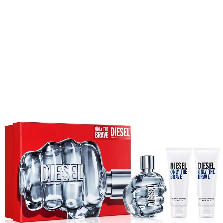 Only the Brave Coffret Cadeau pour Homme Eau de Toilette 50 ml et Gels douche - Diesel - Incenza