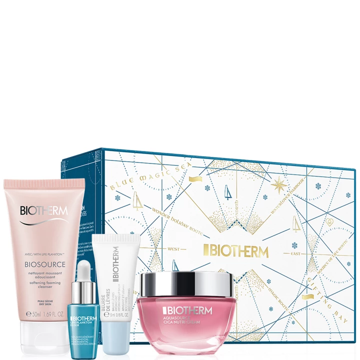 Aquasource Cica Nutri Coffret Soin Visage Peau Hydratée et Apaisée - Biotherm - Incenza