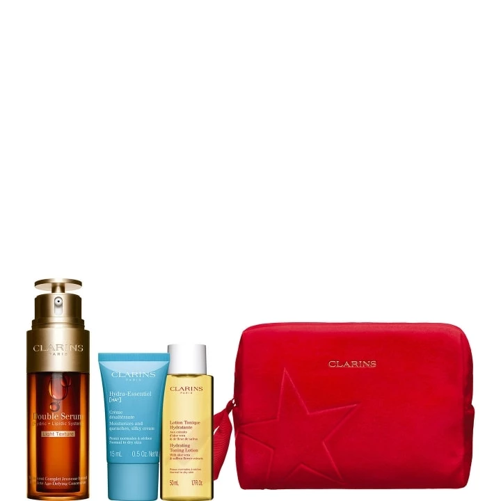 Coffret Double Serum Light Texture Coffret Noël - CLARINS - Incenza