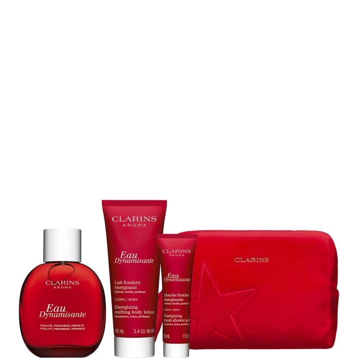 Coffret Rituel  Eau Dynamisante Coffret Noël - CLARINS - Incenza