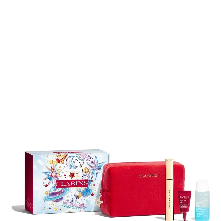 Coffret Mascara Supra Volume Coffret Noël - CLARINS - Incenza