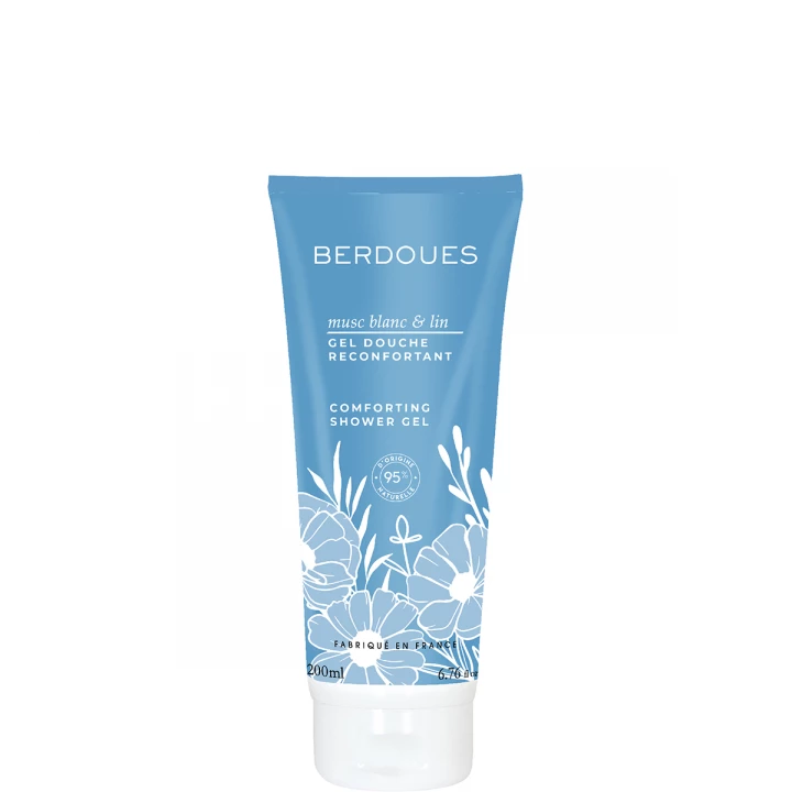 Musc Blanc & Lin Gel Douche - Berdoues - Incenza