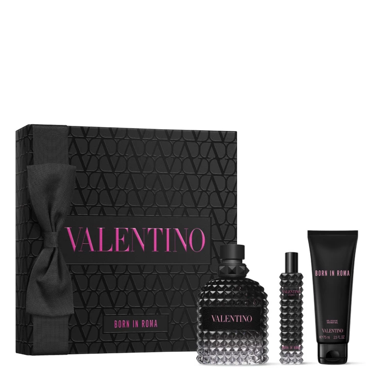 Valentino Born in Roma Uomo Coffret Cadeau Eau de Toilette Boisée Aromatique Pour Lui - VALENTINO - Incenza