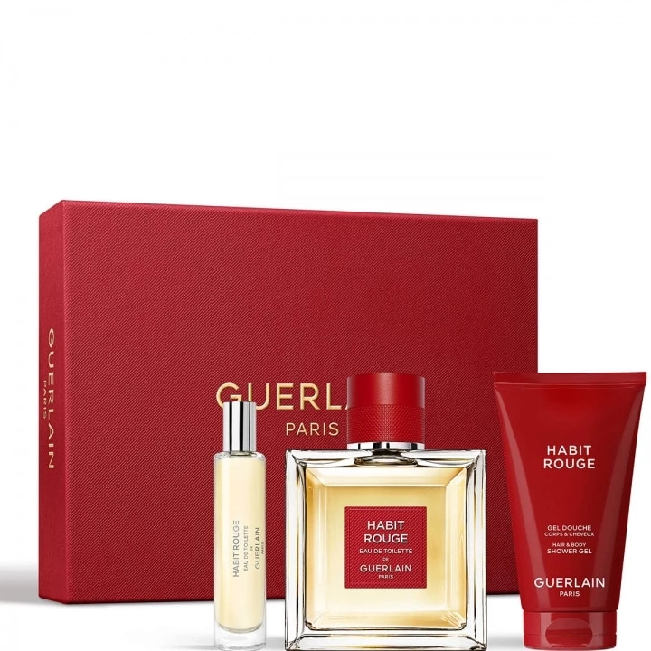 Habit Rouge Coffret Eau de Toilette - Noël 2024 - GUERLAIN - Incenza