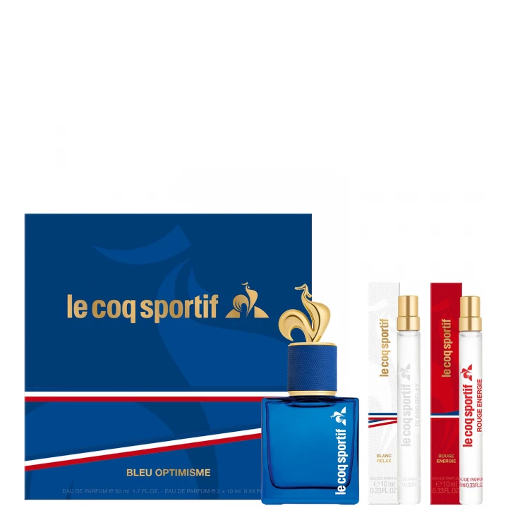 Bleu Optimiste Coffret Eau de Parfum - Le Coq Sportif - Incenza