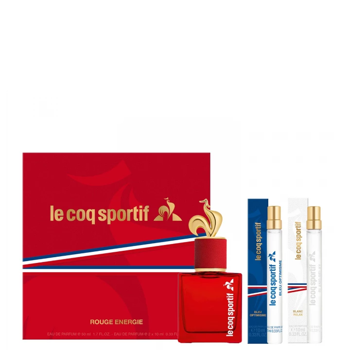 Rouge Energie Coffret Eau de Parfum - Le Coq Sportif - Incenza