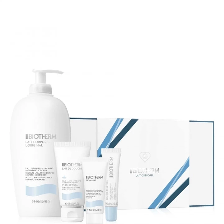 Lait Corporel Coffret routine Lait Corporel - Biotherm - Incenza