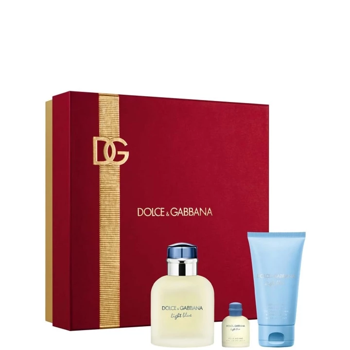 Light Blue pour Homme Coffret Eau de Toilette Noel 2024 - Dolce&Gabbana - Incenza