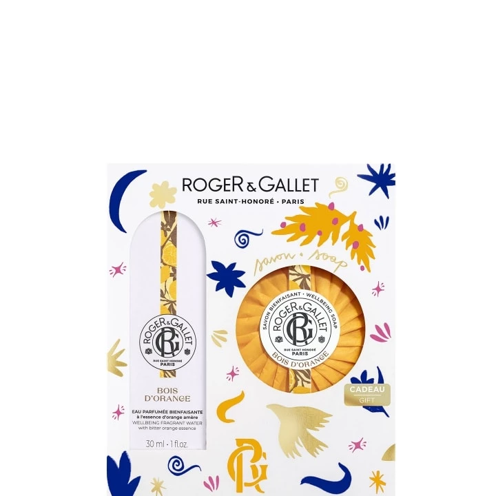 Bois d'Orange Coffret Eau Parfumée Bienfaisante et Savon Parfumé - Roger&Gallet - Incenza