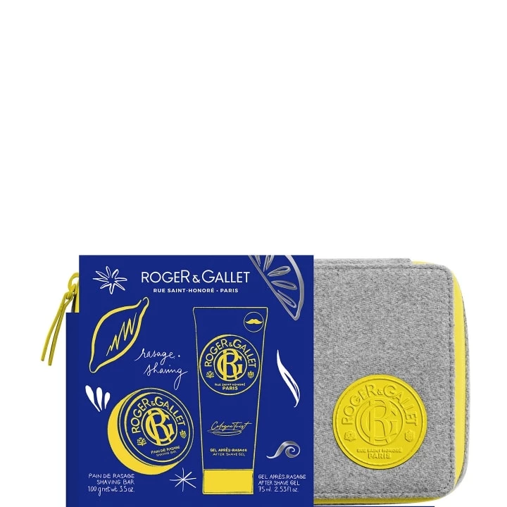 Cologne Twist Coffret Vanity Rasage - Roger&Gallet - Incenza