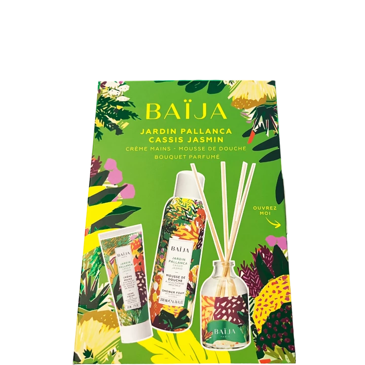 Jardin Pallanca Coffret Soin Parfumé et Bouquet Parfumé - Baija - Incenza