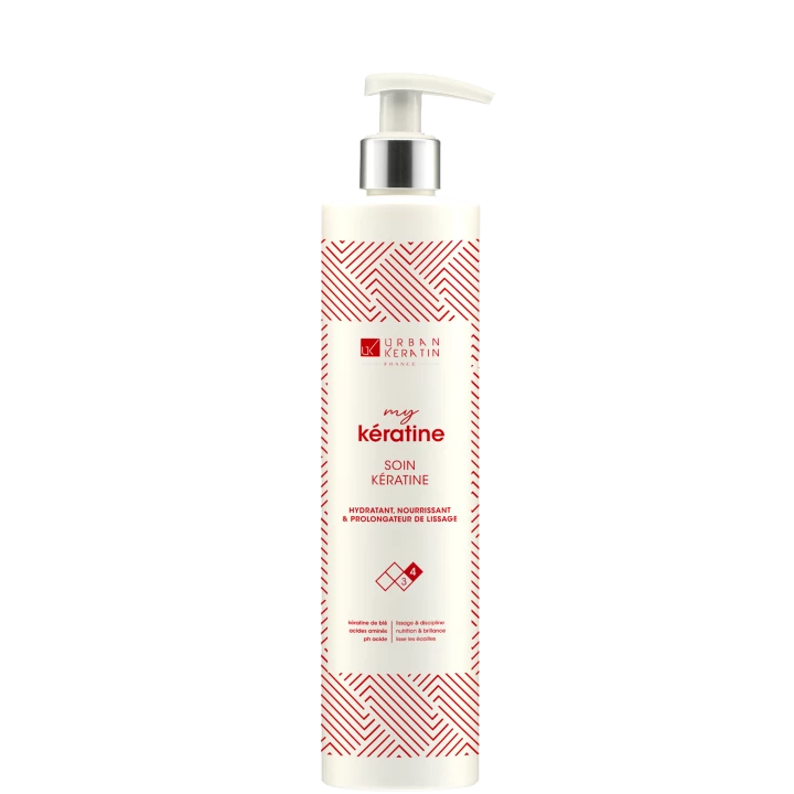 My Keratine Après-Shampoing Hydratant, Nourrissant et Prolongateur de Lissage 400 ml - Urban Keratin - Incenza