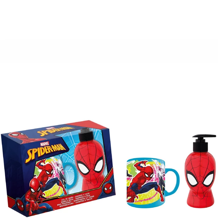 Marvel Spiderman Coffret Gel Bain Douche - Pour les enfants - Incenza