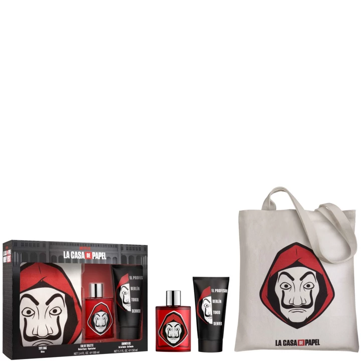 Netflix La Casa de Papel Coffret Eau de Toilette - Pour les enfants - Incenza