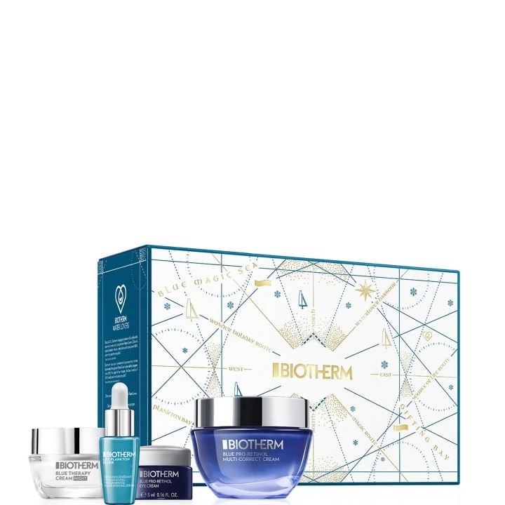 Blue Therapy Pro Retinol  Coffret Crème De Jour Réparatrice Et Anti-âge - Biotherm - Incenza