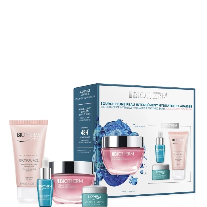 Aquasource Coffret Routine Aquasource Cica Nutri - Biotherm - Incenza