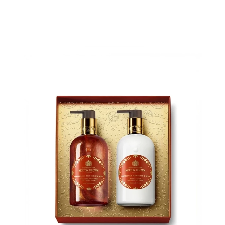 Marvellous Mandarin & Spicy Hand Care Gift Set Coffret Soin - Molton Brown - Incenza