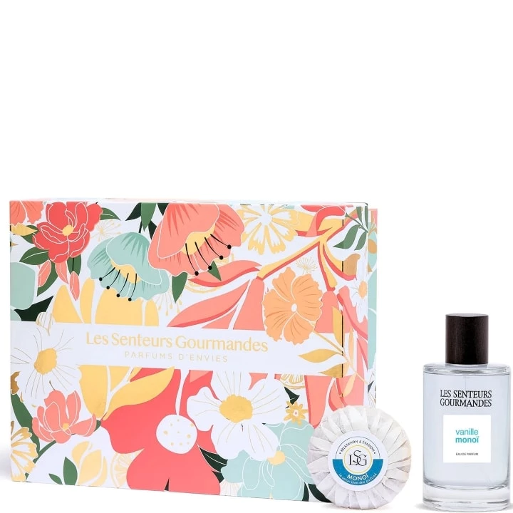 Vanille Monoï Coffret Eau de Parfum 100 ml - Les Senteurs Gourmandes - Incenza