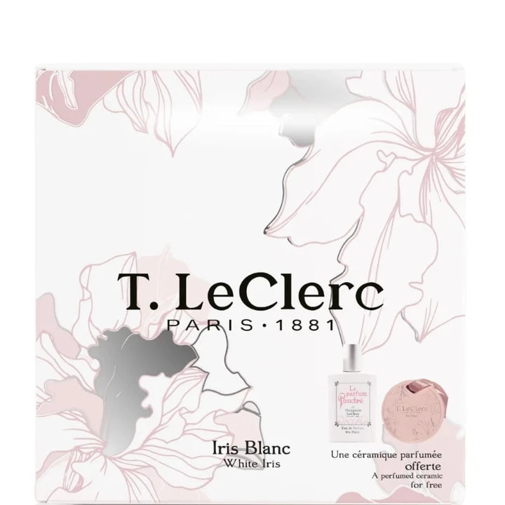 Iris Blanc Coffret Eau de Parfum - T. Leclerc - Incenza