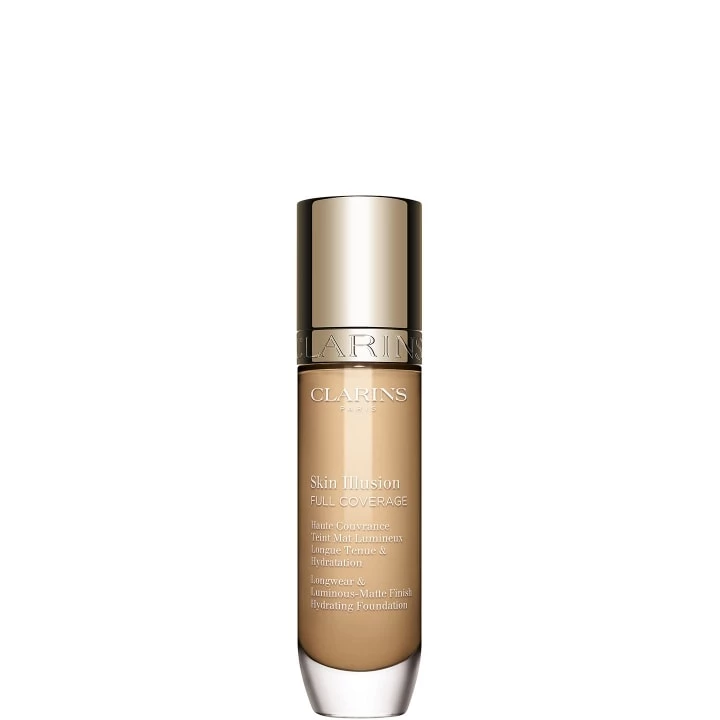 105N Skin Illusion Full Coverage Haute Couvrance Teint Mat Lumineux Longue Tenue & Hydratation - CLARINS - Incenza