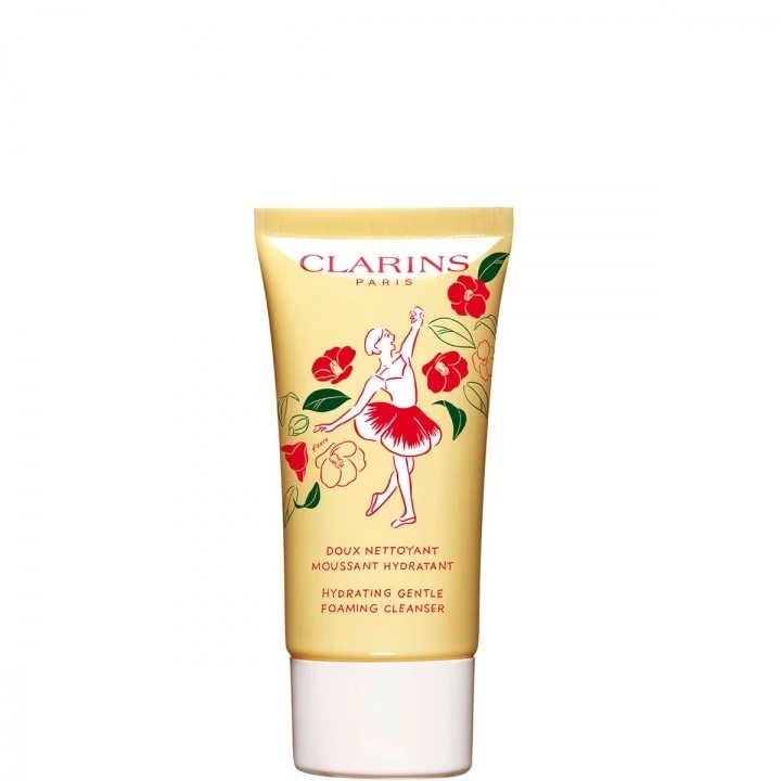 Doux Nettoyant Moussant Hydratant Collection Camélia - Peau Normale à Sèches 75 ml - CLARINS - Incenza