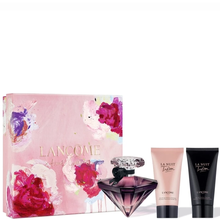 La Nuit Trésor Coffret Eau de Parfum, Gel Douche et Lait - LANCÔME - Incenza