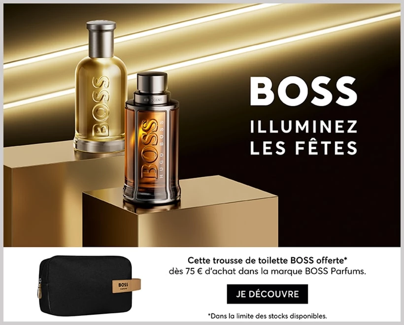 Offre Cadeau Parfum Homme BOSS - incenza