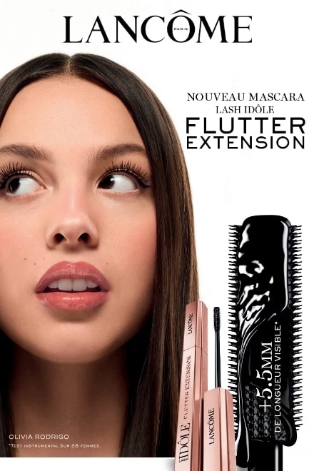 Lash Idôle Flutter Extension Mascara Longueur Extrême et Séparation Instantanée LANCÔME - incenza