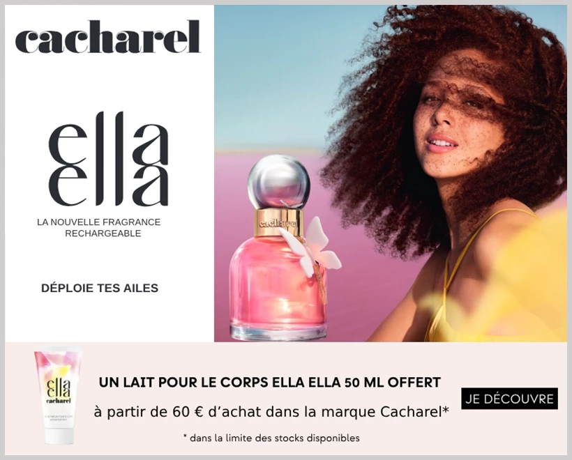 Offre Cadeau Parfum Femme CACHAREL - incenza